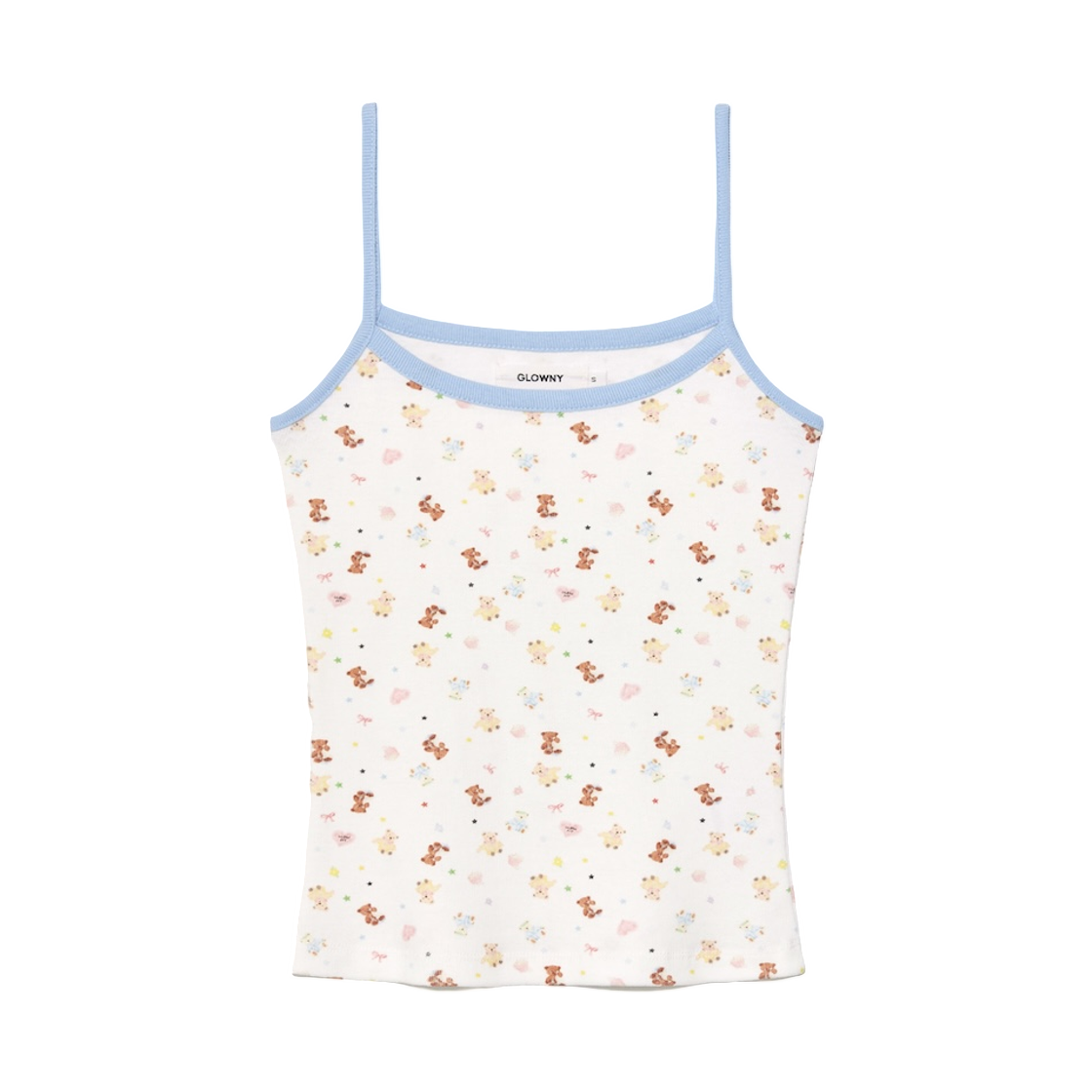 (W) 글로니 와일드 노트 캐미솔 테디((W) Glowny Wild Knot Camisole Teddy) - 1