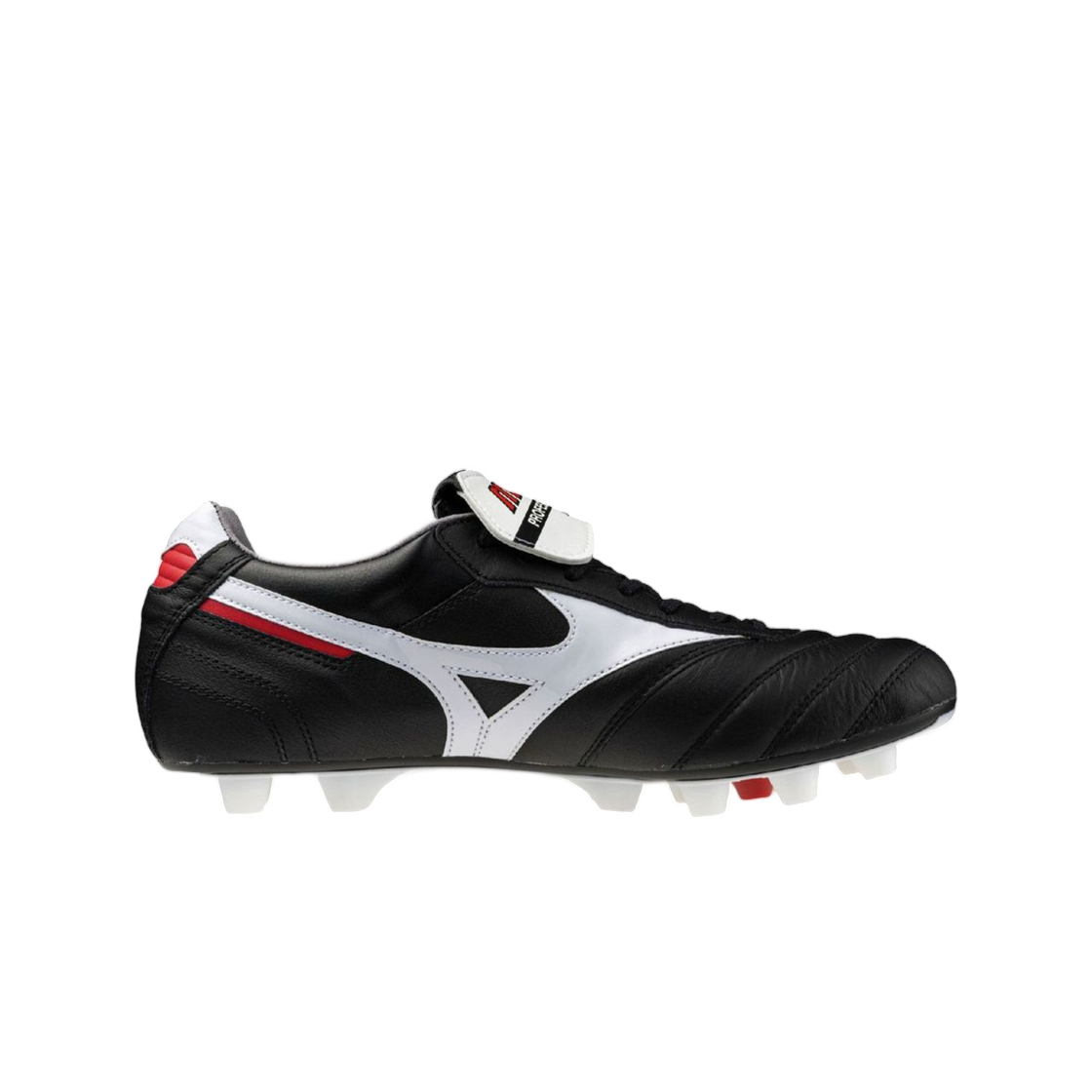 P1GA250001 Mizuno Morelia II Japan Black White Chinese Red