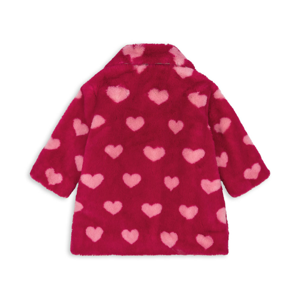 콩제슬래드 퍼지 코트 하트(Konges Sløjd Fuzzie Coat Grs Amour Jazzy) - 2