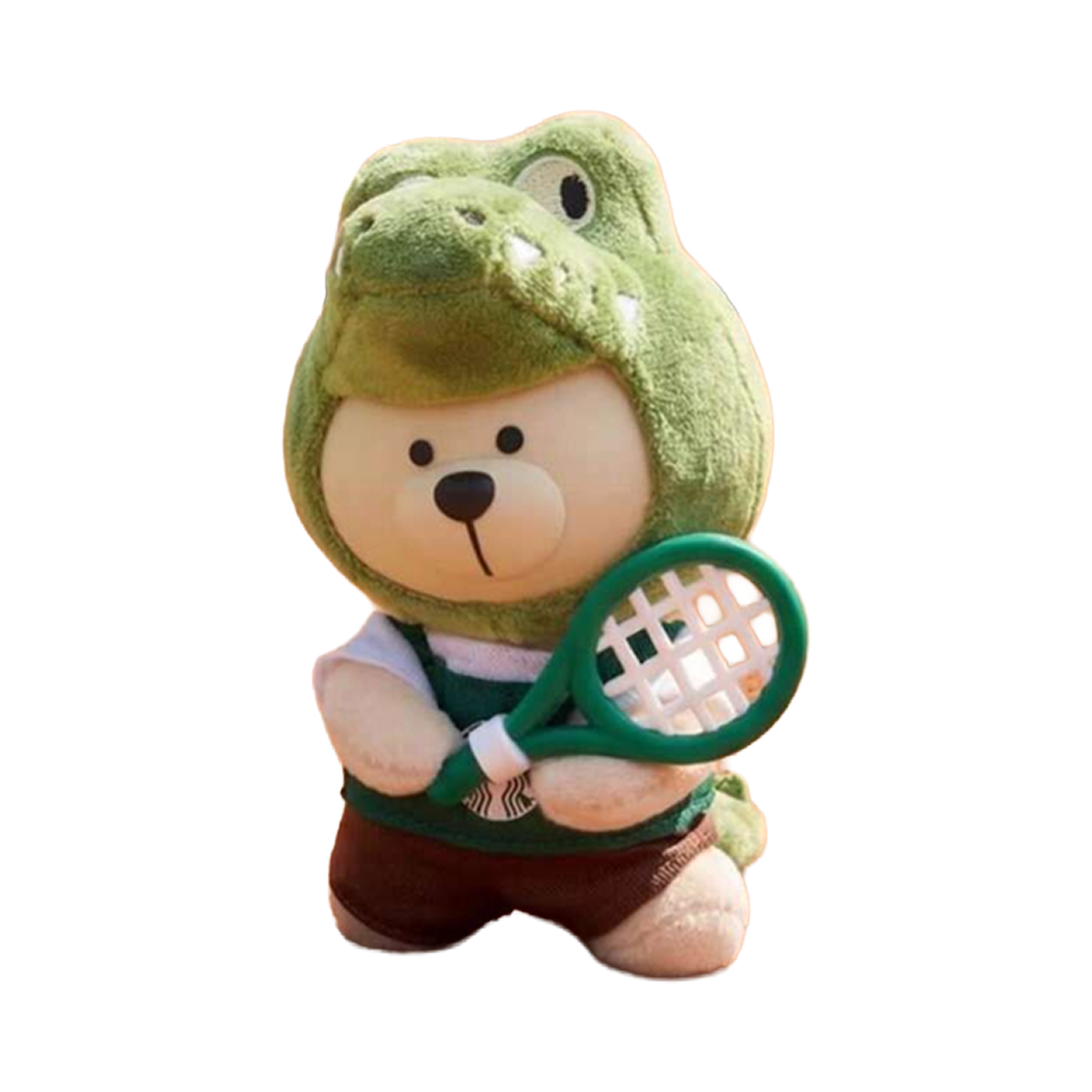 - Starbucks China x Lacoste 2026 Bearista Keychain Tennis