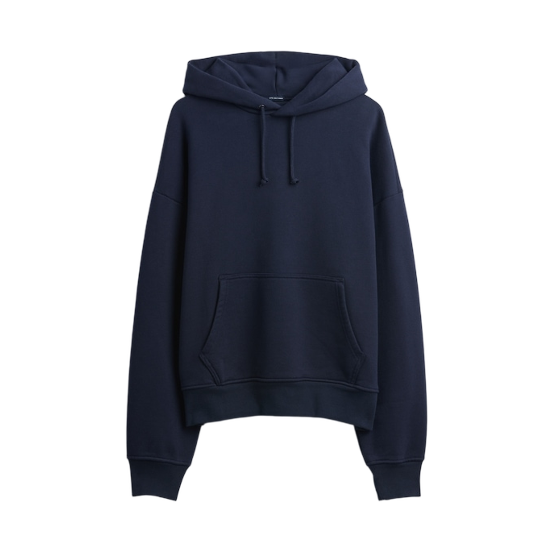 (W) 갭 엑스트라 헤비웨이트 프렌치 테리 후드 네이비 블루 유니폼((W) Gap Extra Heavyweight French Terry Hoodie Navy Blue Uniform) - 1