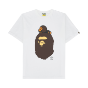 BAPE Milo On Big Ape T-Shirt White