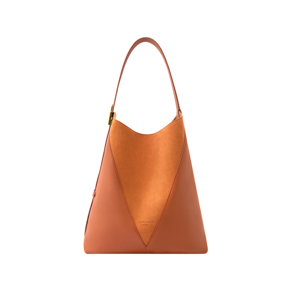 M29156 Louis Vuitton Hobo MM Cognac Brown