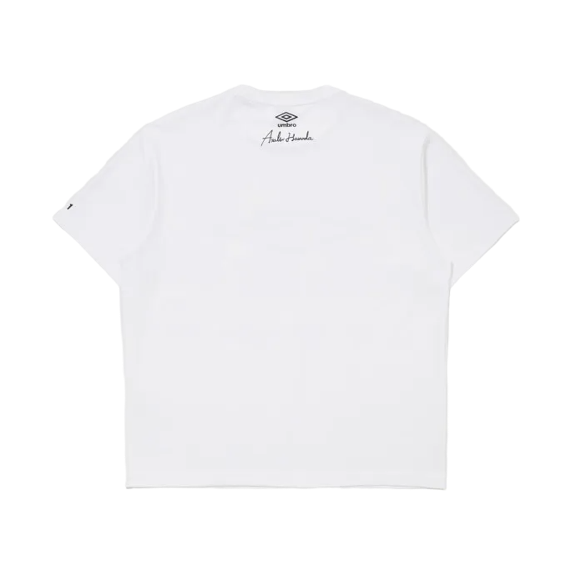 엄브로 x 아사히 하마다 핸드드로잉 로고 반팔 티셔츠 화이트(Umbro X Asahi Hamada Hand Drawing Logo Short Sleeve T-Shirt White) - 2