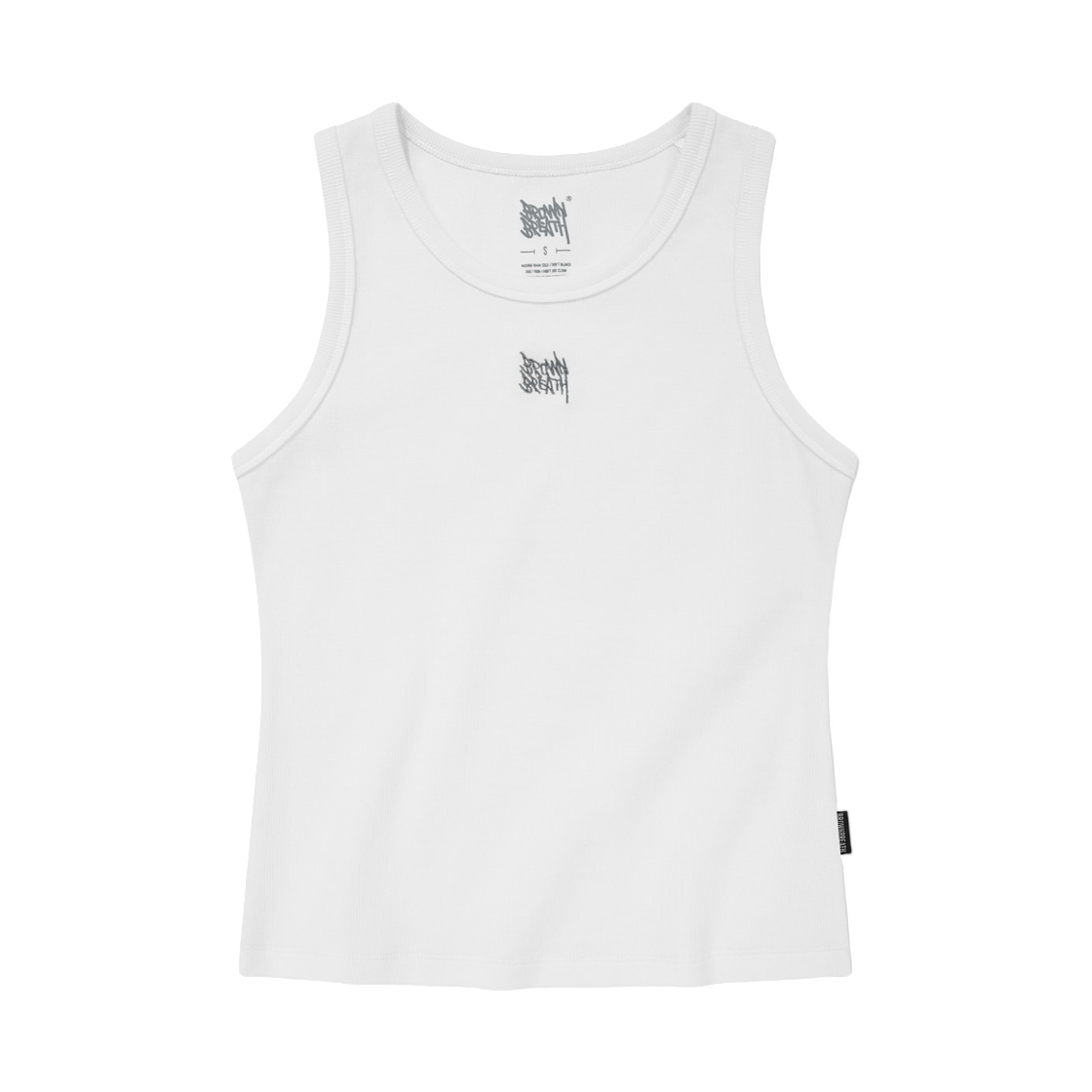 BLMWSTW30WT (W) Brownbreath Tag Basic Sleeveless White