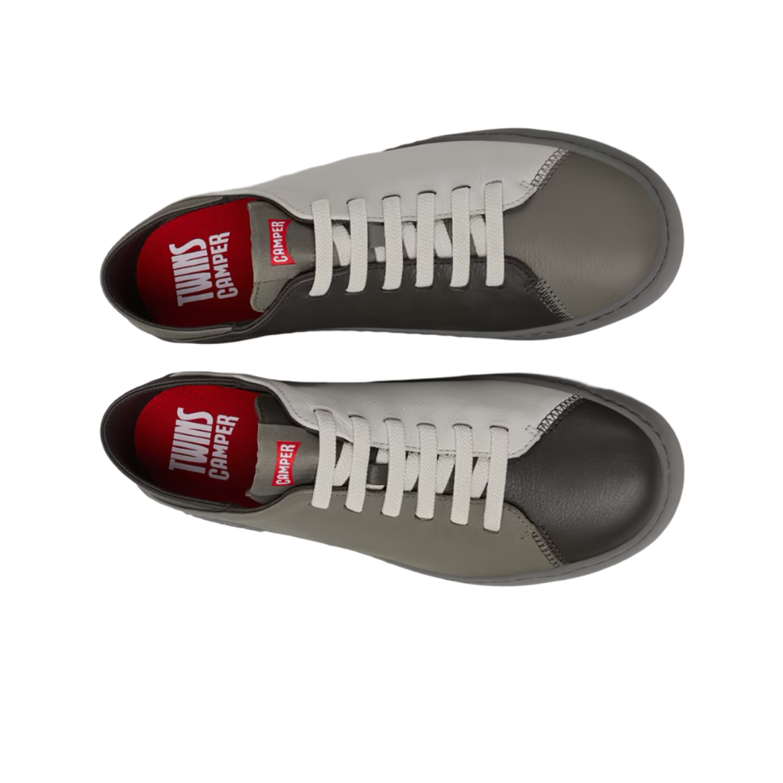 캠퍼 트윈스 레더 스니커즈 그레이(Camper Twins Leather Sneakers Gray) - 2