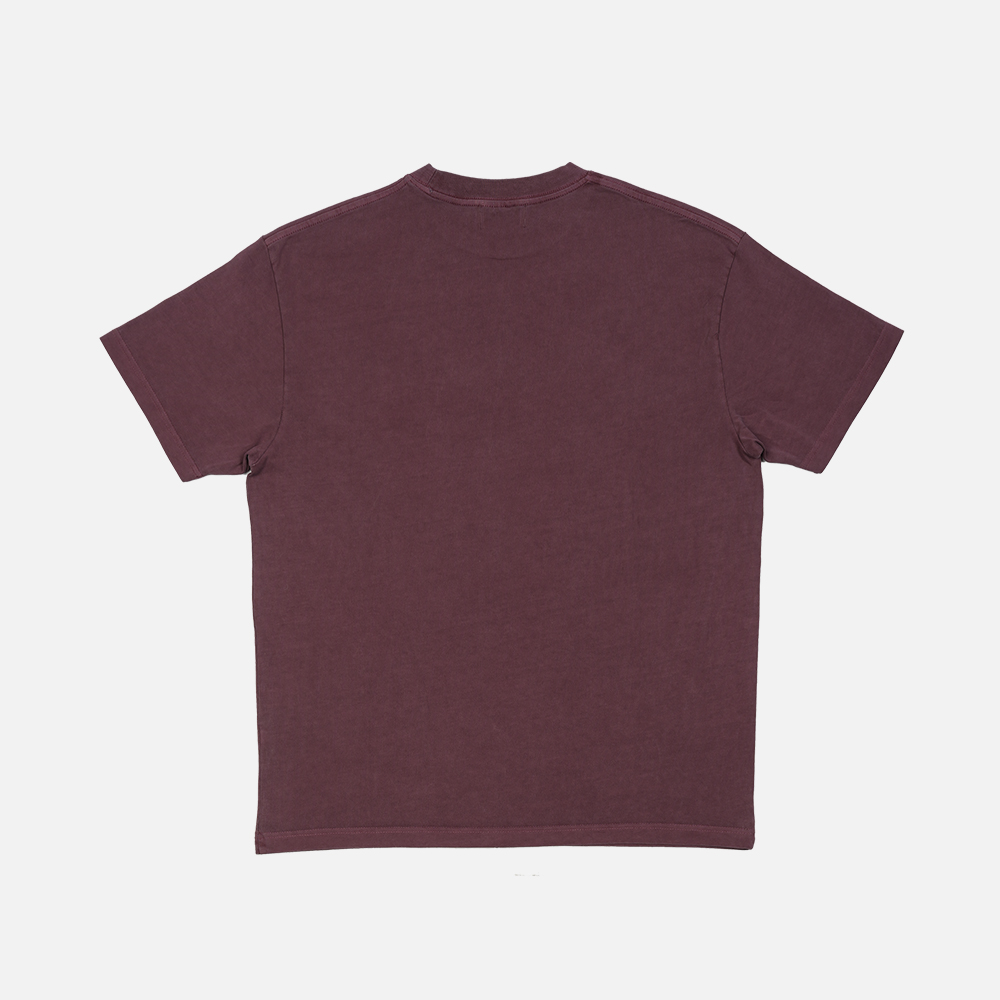 맨하탄 레코즈 피그먼트 스택 로고 티 - 레드(Manhattan Records Pigment Stack Logo Tee - Red) - 3