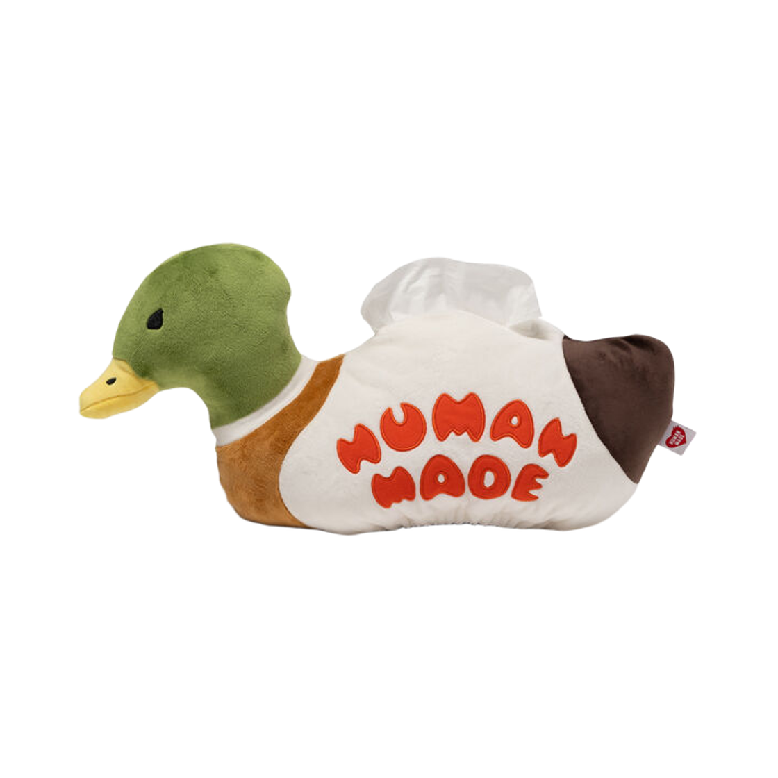 휴먼 메이드 덕 플러시 인형 티슈 케이스 그린(Human Made Duck Plush Doll Tissue Case Green) - 3