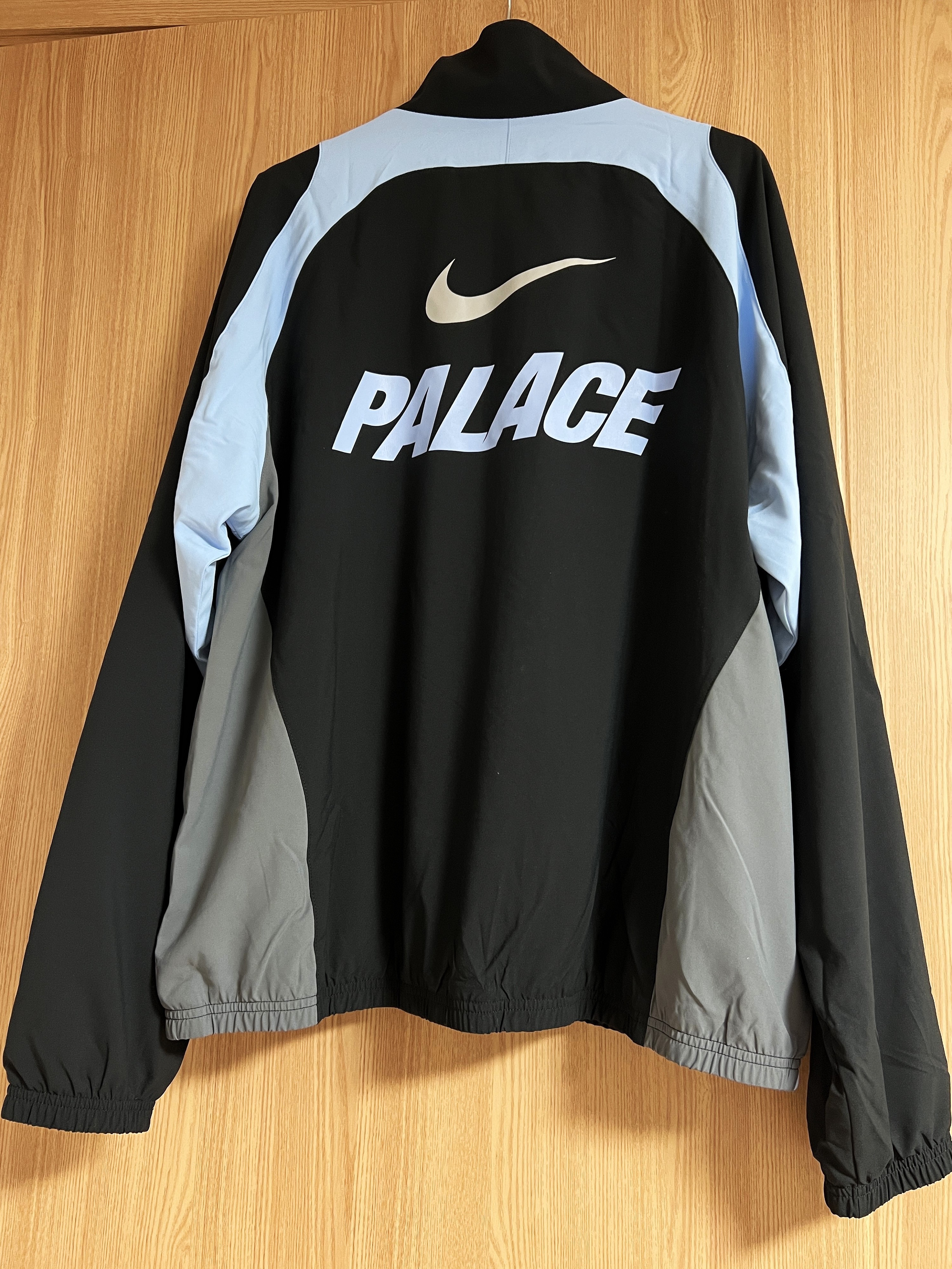 Palace x Nike Track Jacket Black - 26SS 착용 스타일