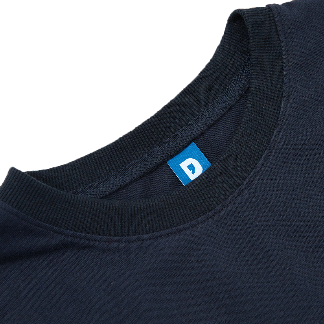 댄꼼마 x 명탐정 코난 테이탄고 자수 반팔 티셔츠(DANCOMMA × Detective Conan Teitan High Embroidered Short Sleeve T-Shirt) - 2