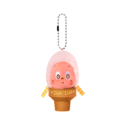 Pop Mart Moon Gelato Series Ice Cream Plush Pendant Overseas Ver. Strawberry Guava Gelato (Opened Case)