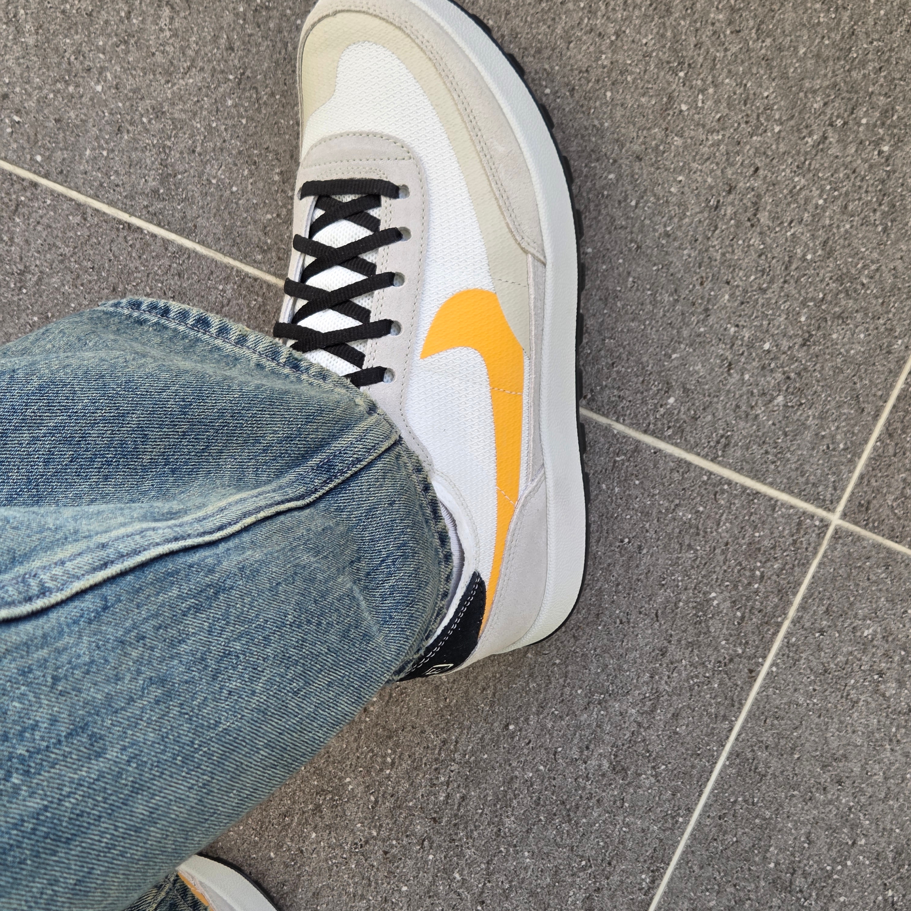 Nike x Tom Sachs General Purpose Shoe Pine Green University Gold 착용 스타일 - 5