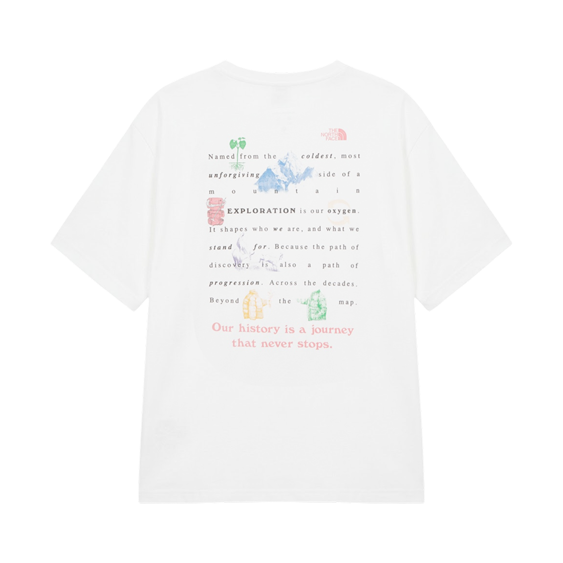 NT7US68B The North Face Wordline EX S/S R/T-Shirt White - 26SS