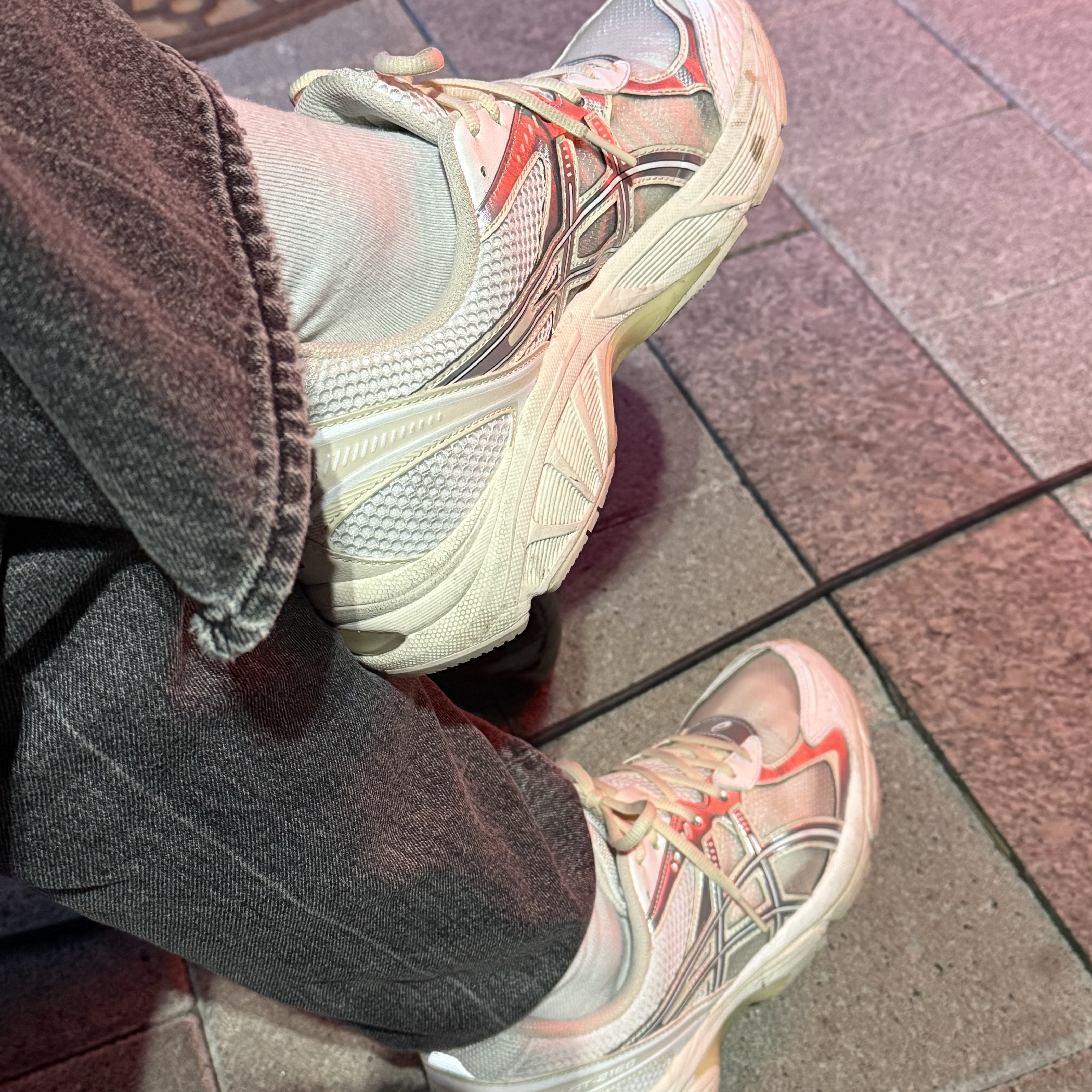 Asics x Above The Clouds GT-2160 White Pure Silver 착용 스타일