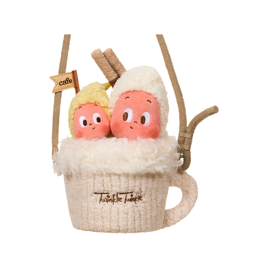 팝마트 트윙클 트윙클 문 젤라또 시리즈 아포카토 크로스 백(Pop Mart Moon Gelato Series Affogato Crossbag)