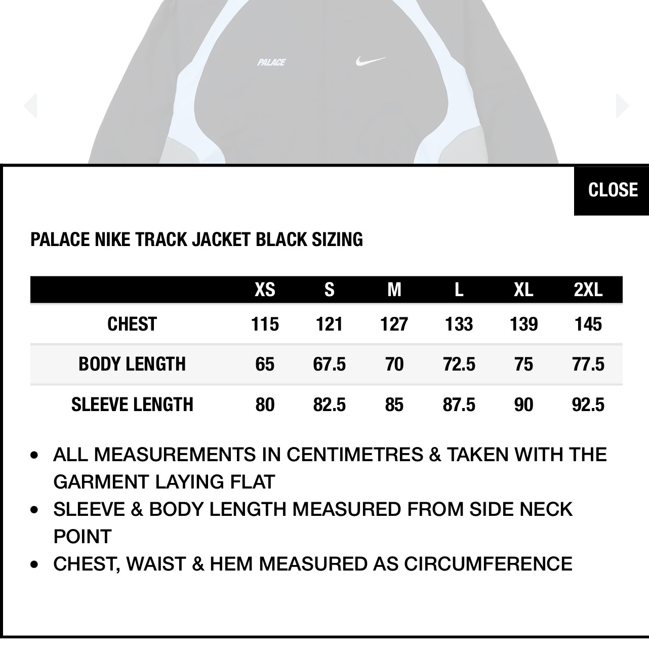 Palace x Nike Track Jacket Black - 26SS 착용 스타일 - 10