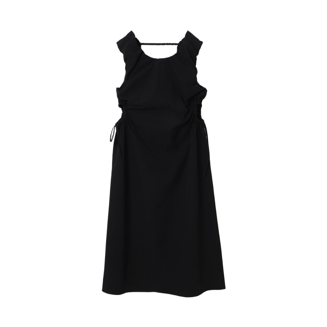 61-26-1489-462 (W) Ray Beams Cutout Sleeveless Dress Black