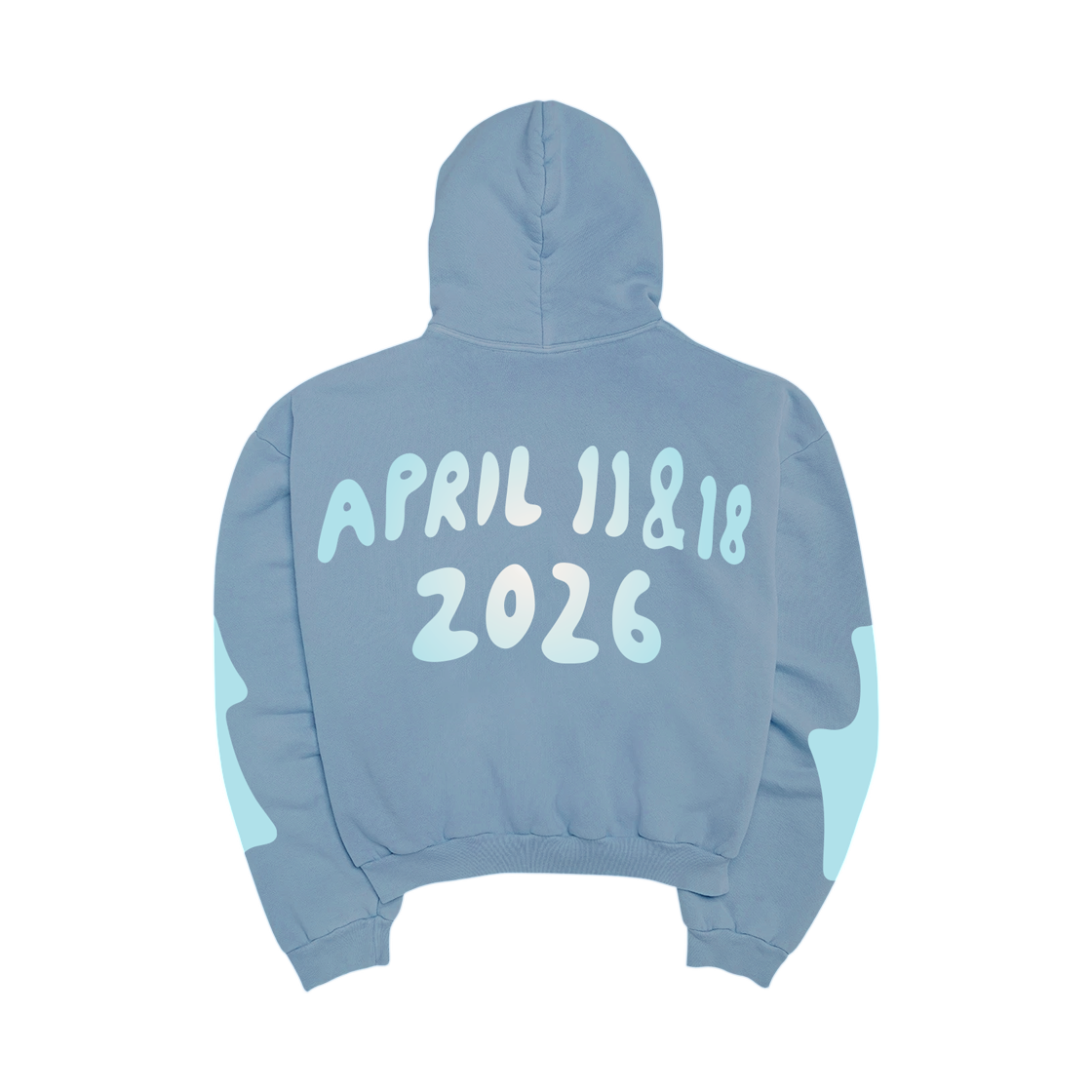 스카이라크 x 코첼라 첼리 밸리 후드 라이트 블루(SKYLRK x Coachella Chelly Valley Hoodie Light Blue) - 2