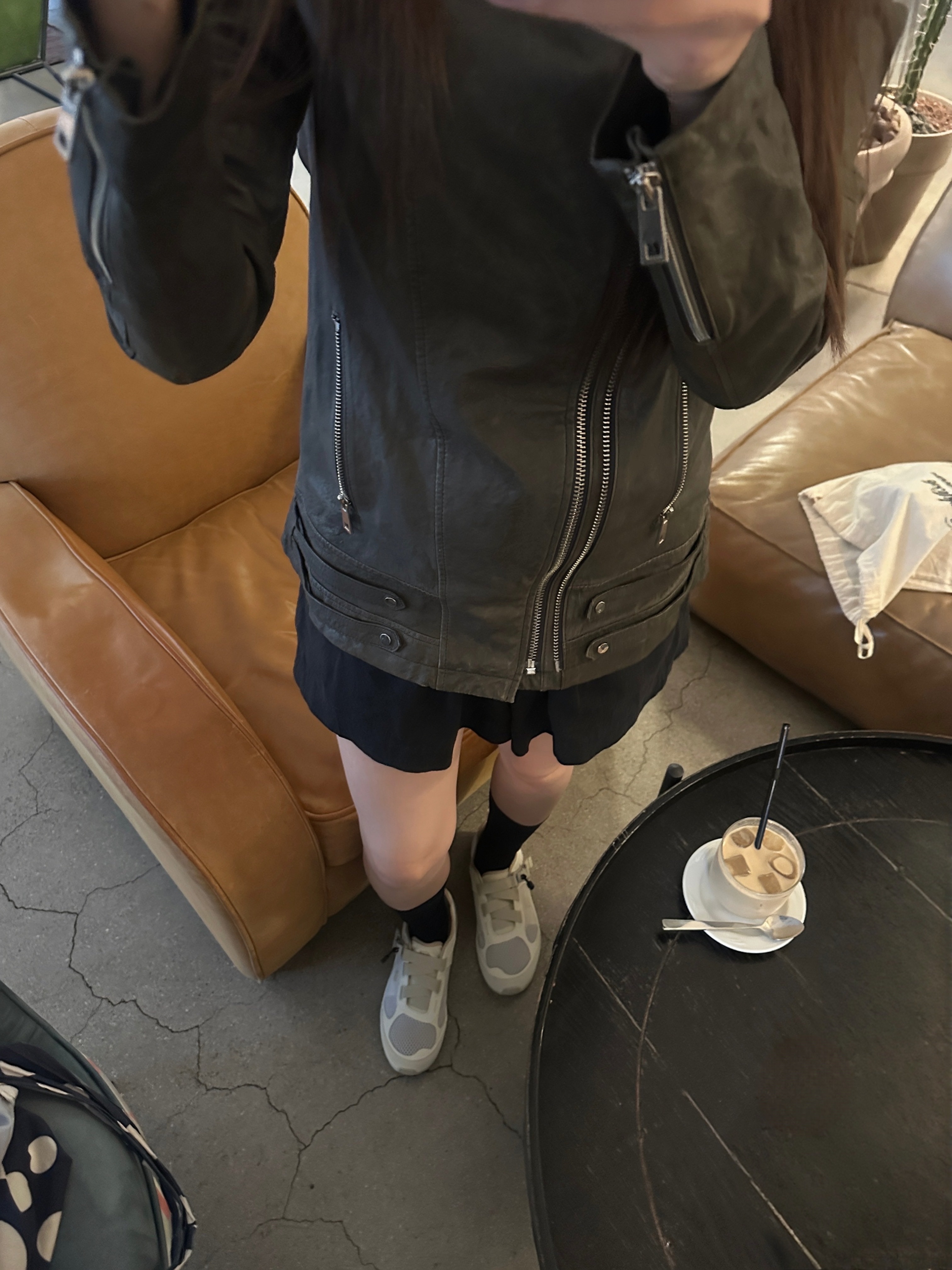 Fila Echappe Velcro v2 LX Beige 착용 스타일 - 3