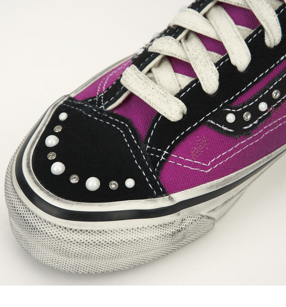 반스 LX 올드스쿨 36 펄라이즈드 푸시아 레드 | Vans | KREAM