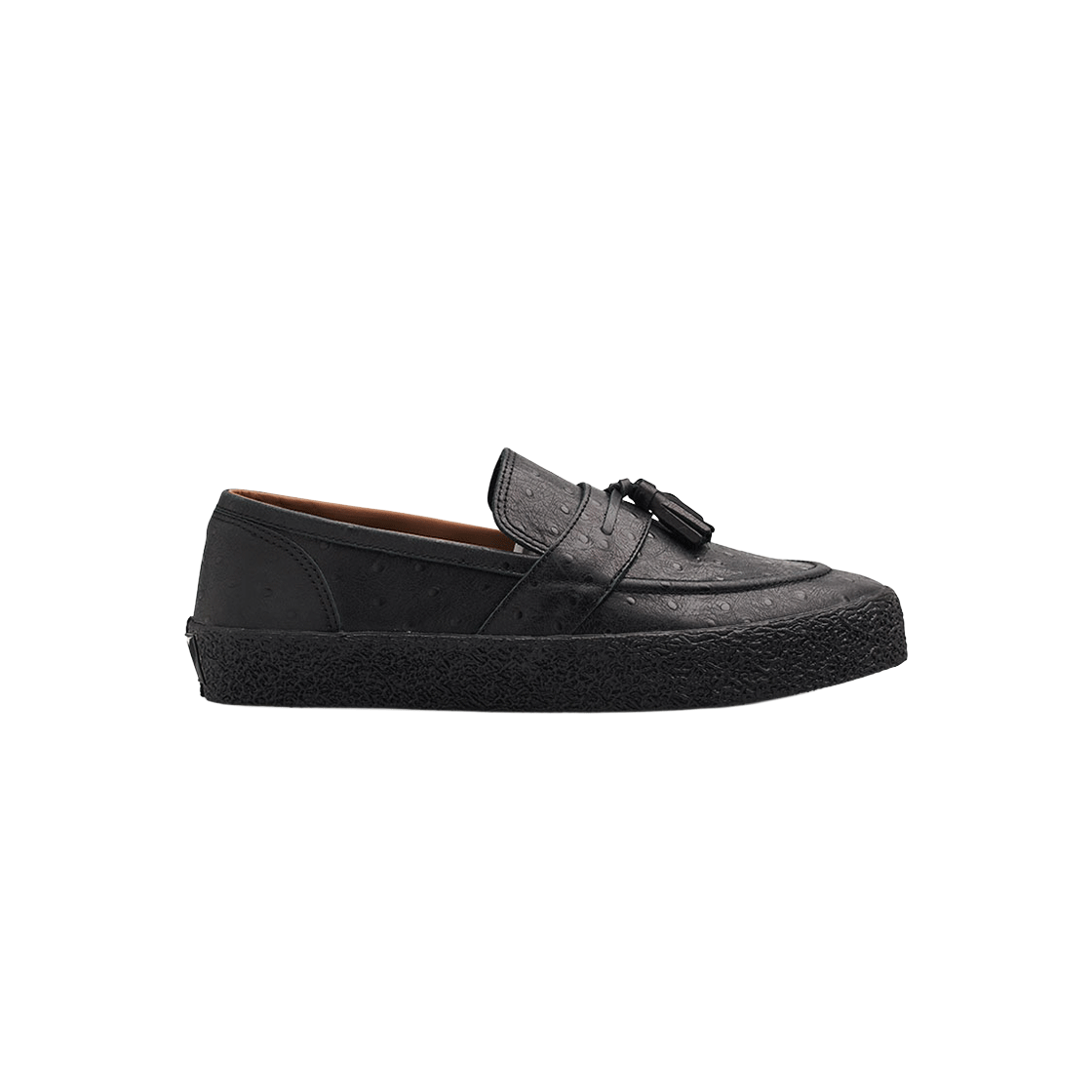 라스트리조트 VM005 로퍼 레더 오스트리치 블랙 블랙(Last Resort AB VM005 Loafer Leather Ostrich Black Black) - 1