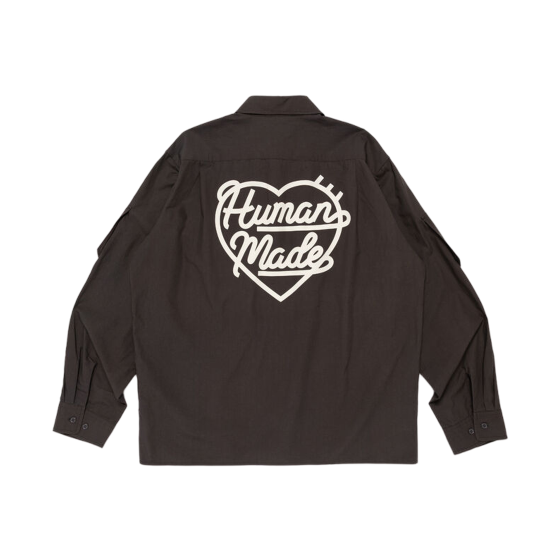 HM31SH010 Human Made Hunting Shirt Charcoal