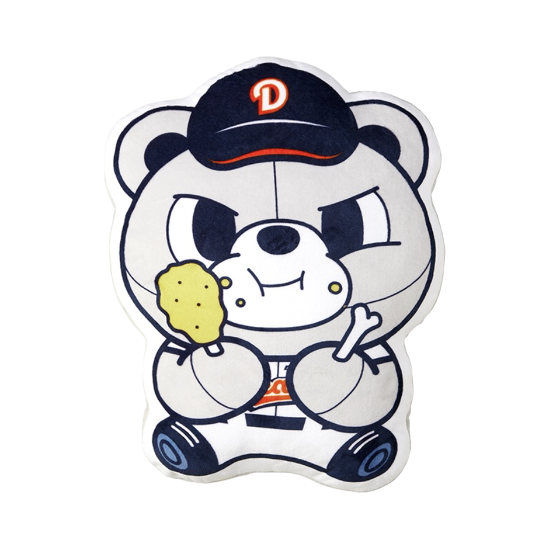 두산 베어스 복권 라스트상 일단먹산 대형쿠션(Doosan Bears Lottery Last Prize Eat it First San Big Cushion)