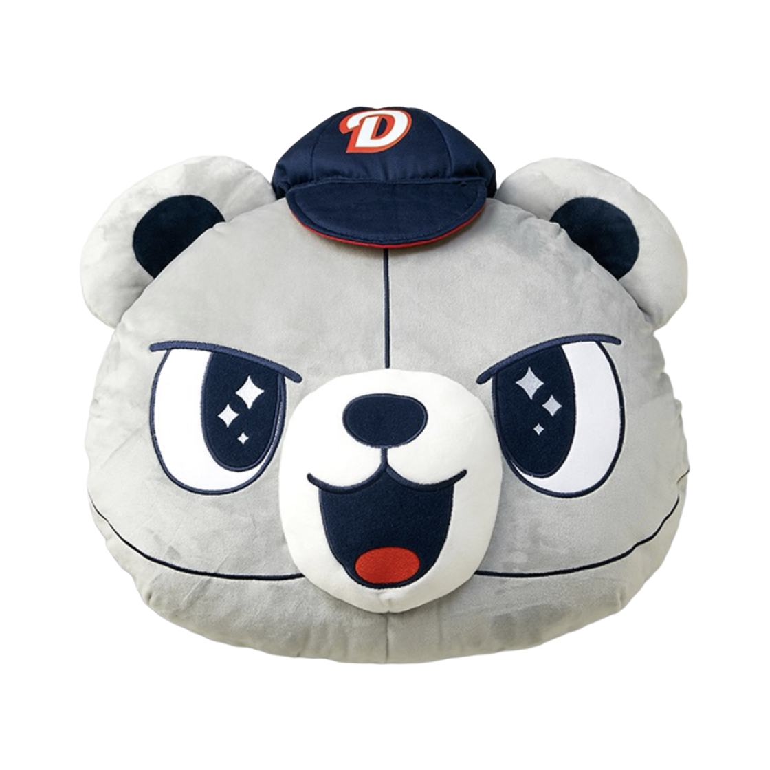 두산 베어스 복권 C상 끝까지 안아 철웅! 쿠션 그레이(Doosan Bears Lottery C Prize Hug Until the End Cheolwoong! Cushion Grey)