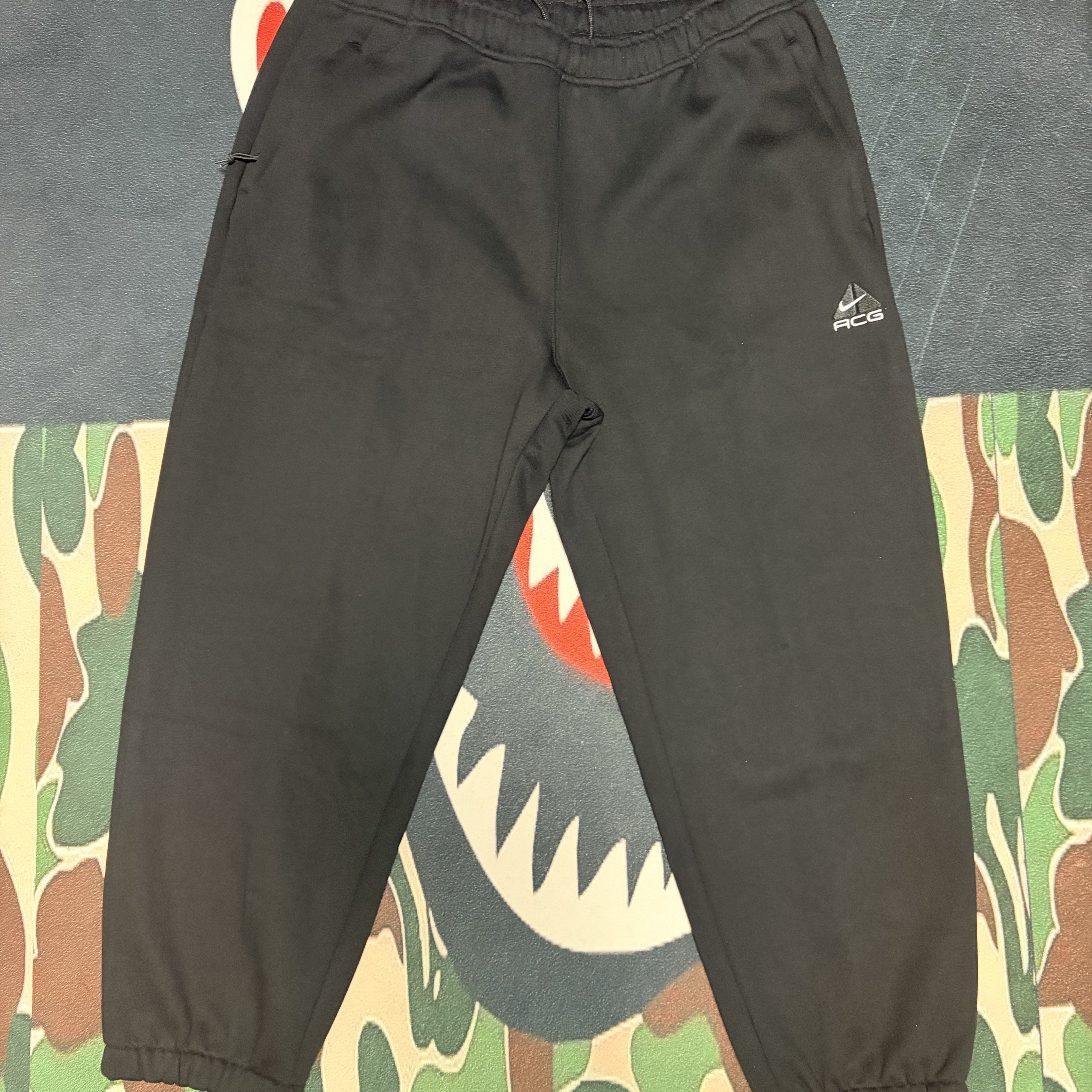 Nike ACG Lungs Therma-Fit Repel Tuff Fleece Pants Black - Asia 착용 스타일 - 2