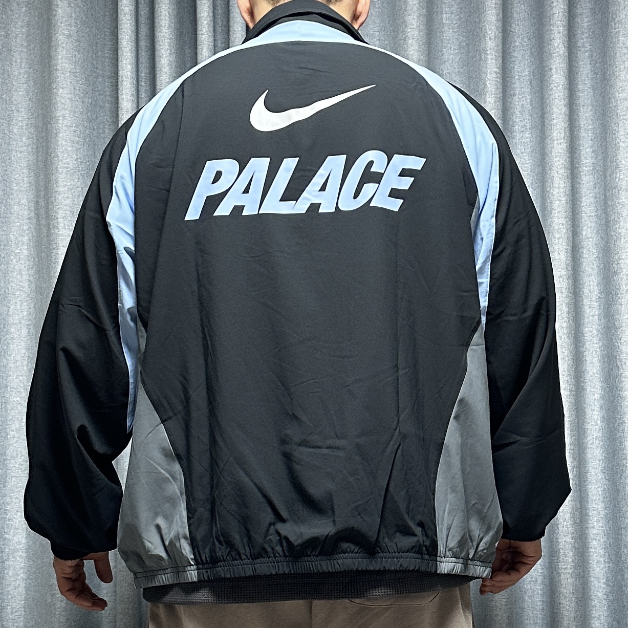 Palace x Nike Track Jacket Black - 26SS 착용 스타일 - 8