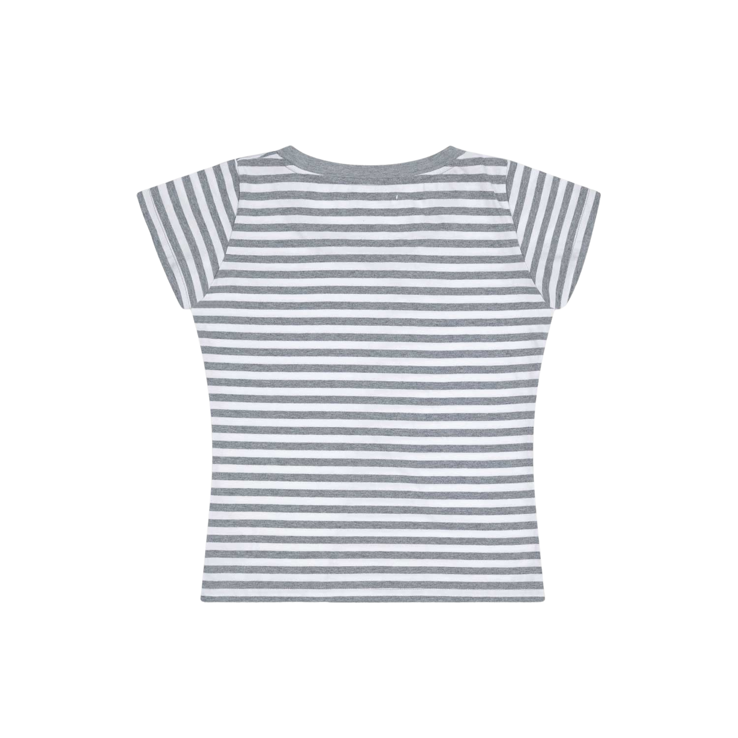 사파리스팟 1/2 블록 스트라이프 티셔츠 아이보리(Safarispot 1/2 Block Stripe T-shirt Ivory) - 2
