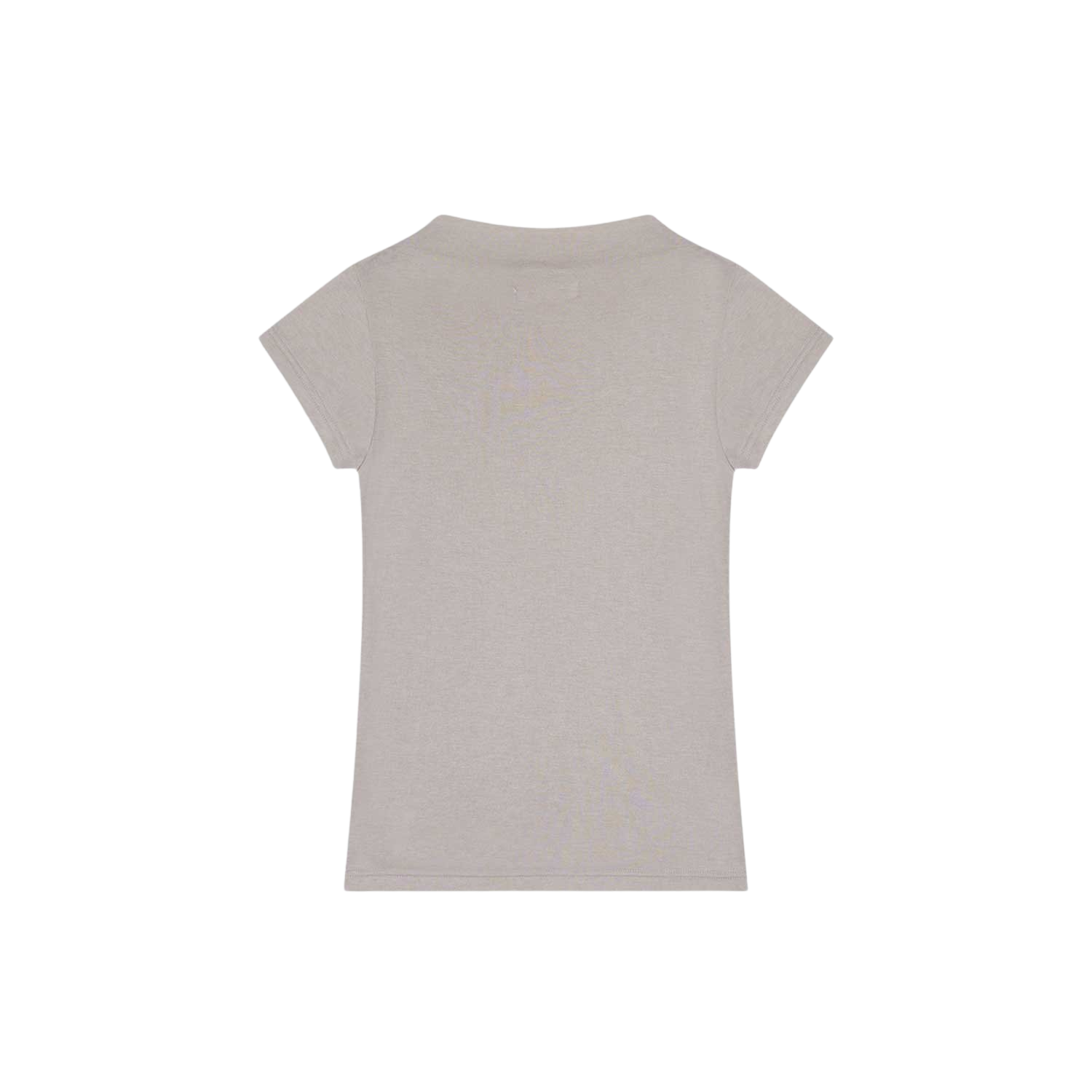 사파리스팟 1/2 모크 넥 티셔츠 베이지(Safarispot 1/2 Mock Neck T-Shirt Beige) - 2