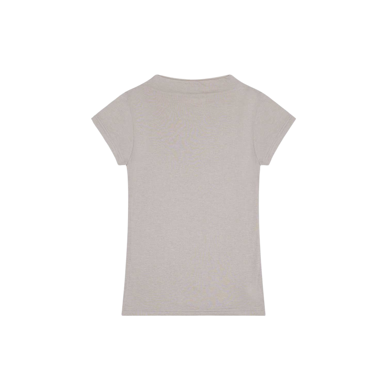 사파리스팟 1/2 모크 넥 티셔츠 베이지(Safarispot 1/2 Mock Neck T-Shirt Beige) - 1