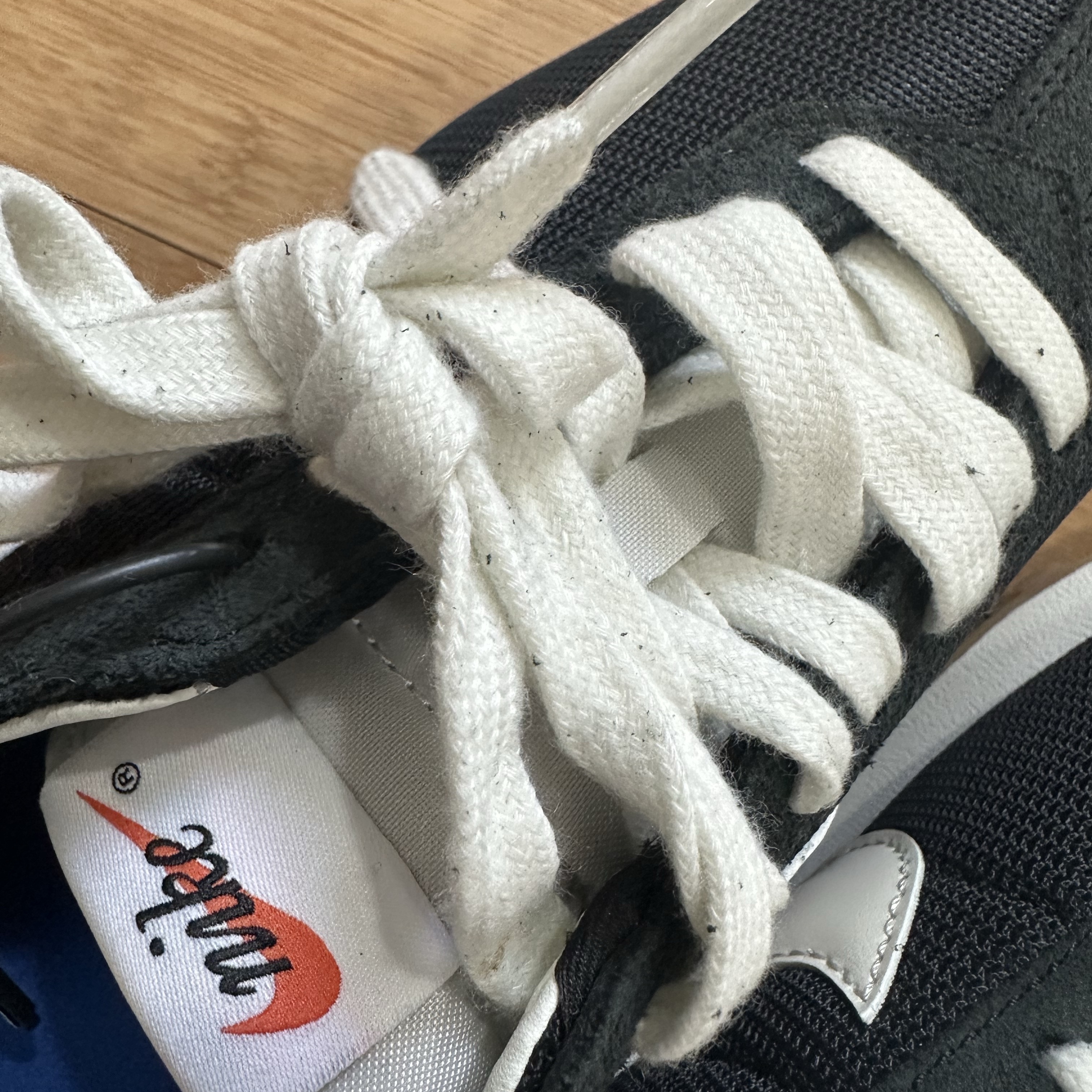 (W) Nike LD-1000 Black Safety Orange 착용 스타일 - 2