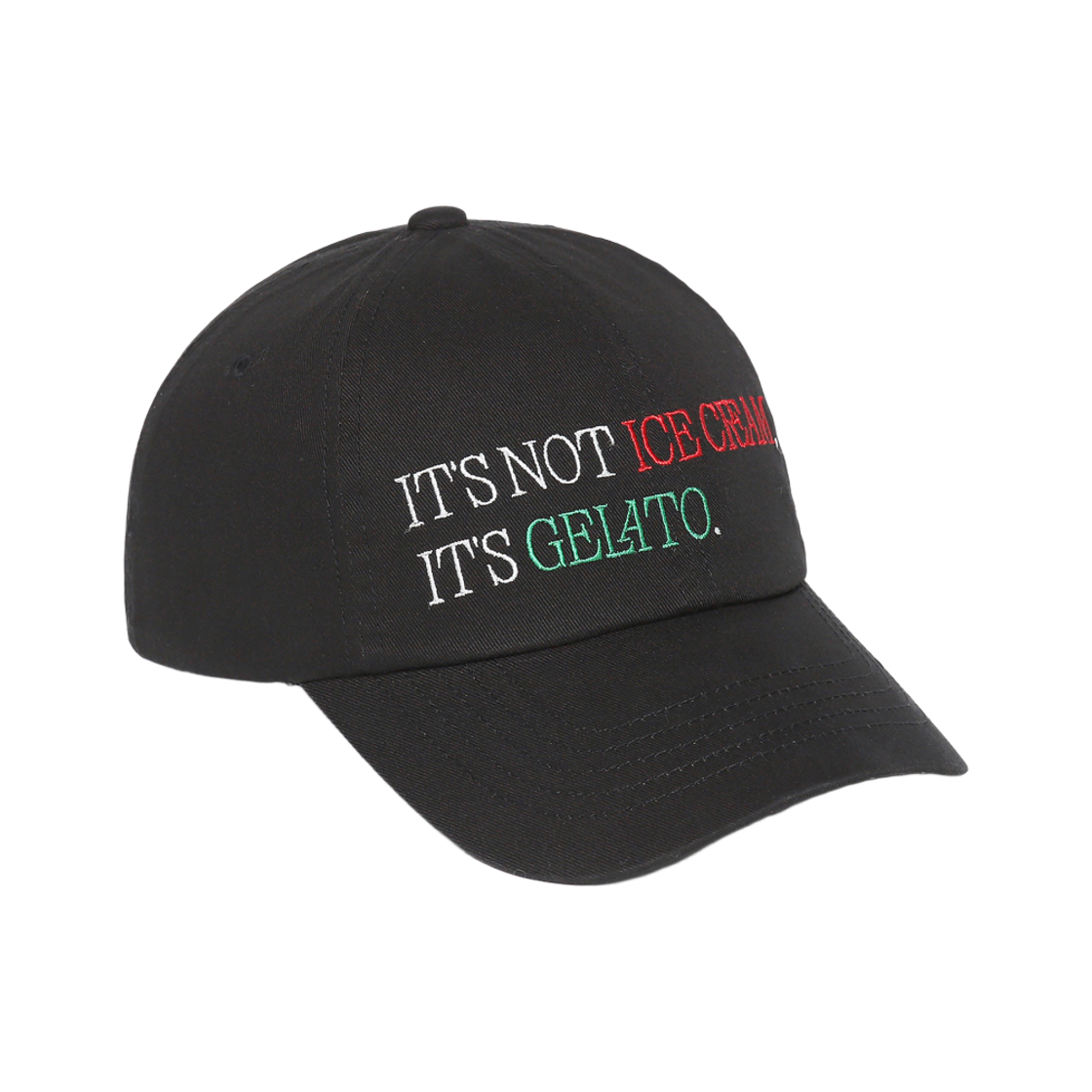 [6% 적립] 휠라 HERITAGE COLLECTION 젤라또 볼캡 블랙([6% 적립] FILA HERITAGE COLLECTION Gelato Ball Cap Black)