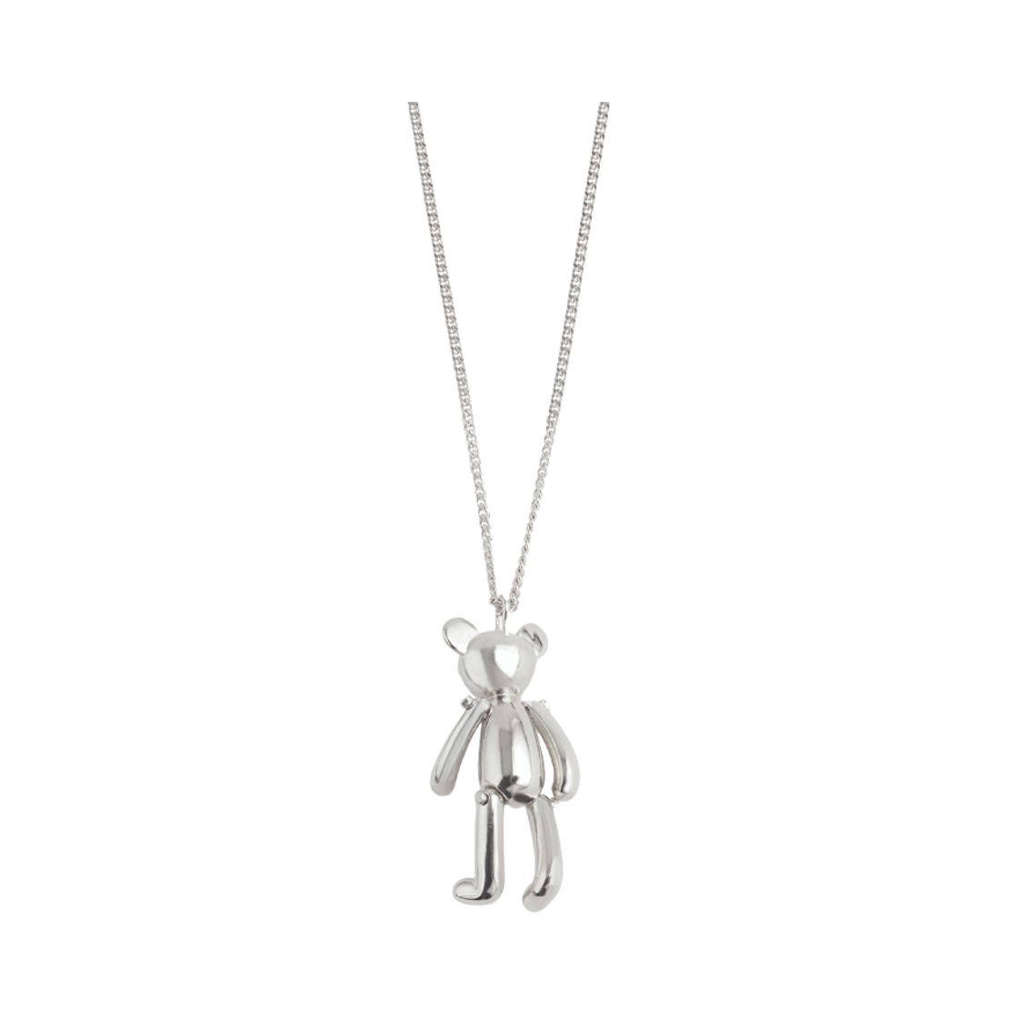 논논 베어 넥클리스 실버925(Nonenon Bear Necklace Silver925) - 3
