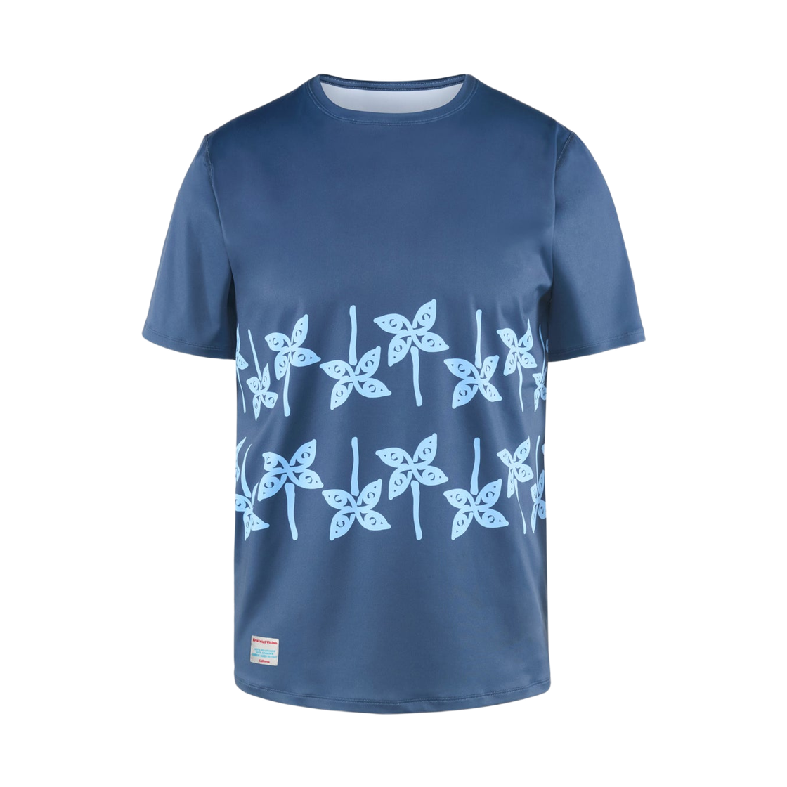 디스트릭트 비전 라이트웨이트 숏슬리브 그래픽 티셔츠 제피르(District Vision Lightweight Short Sleeve Graphic T-Shirt Zephyr)