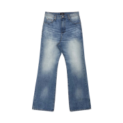 [더블적립] Farfromwhat Far Aged Flare Jeans Light Blue