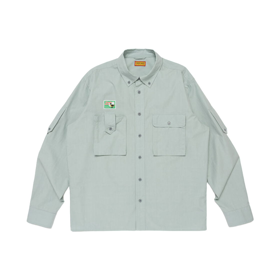 휴먼 메이드 헌팅 셔츠 블루(Human Made Hunting Shirt Blue) - 2