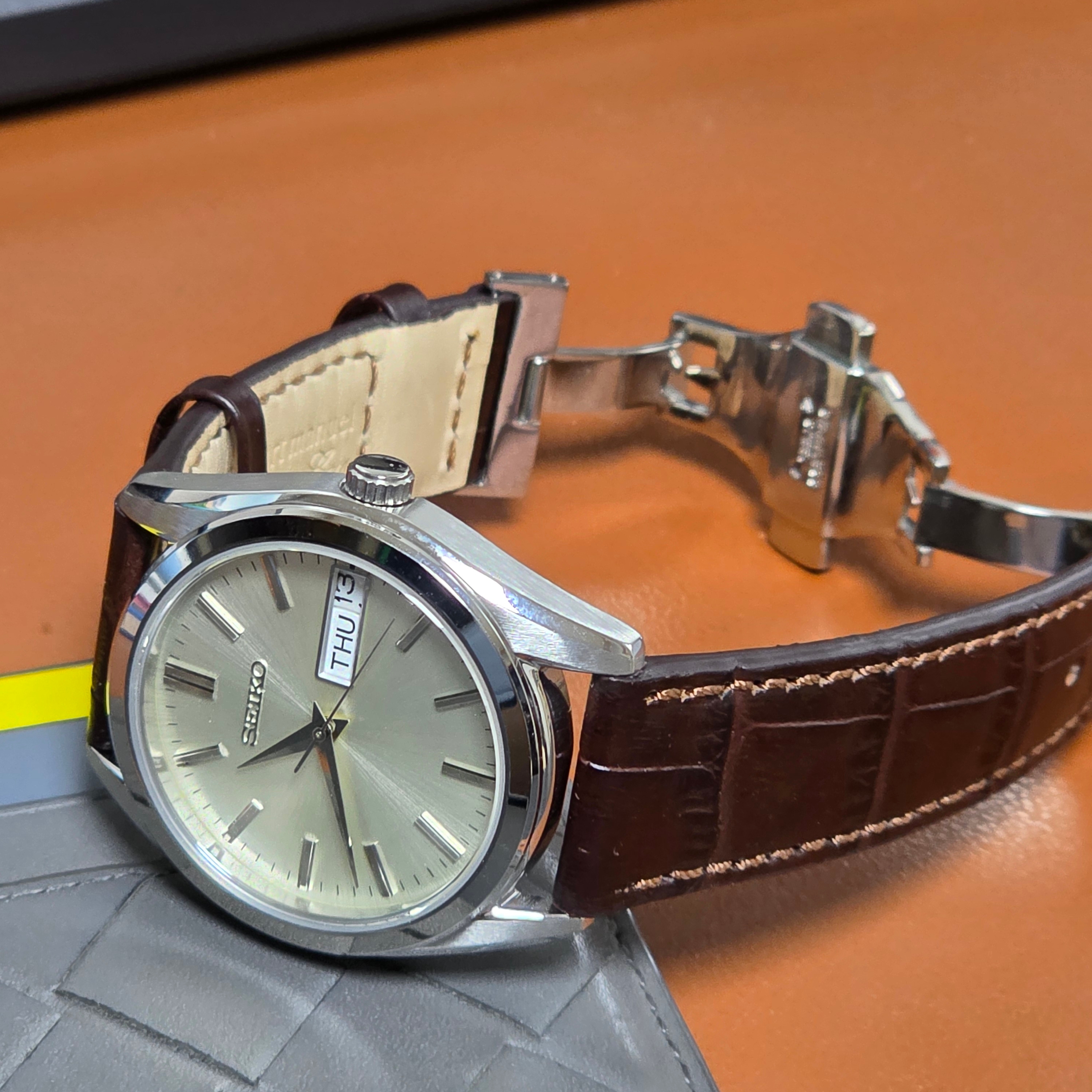 Seiko SBTH007 Silver 착용 스타일