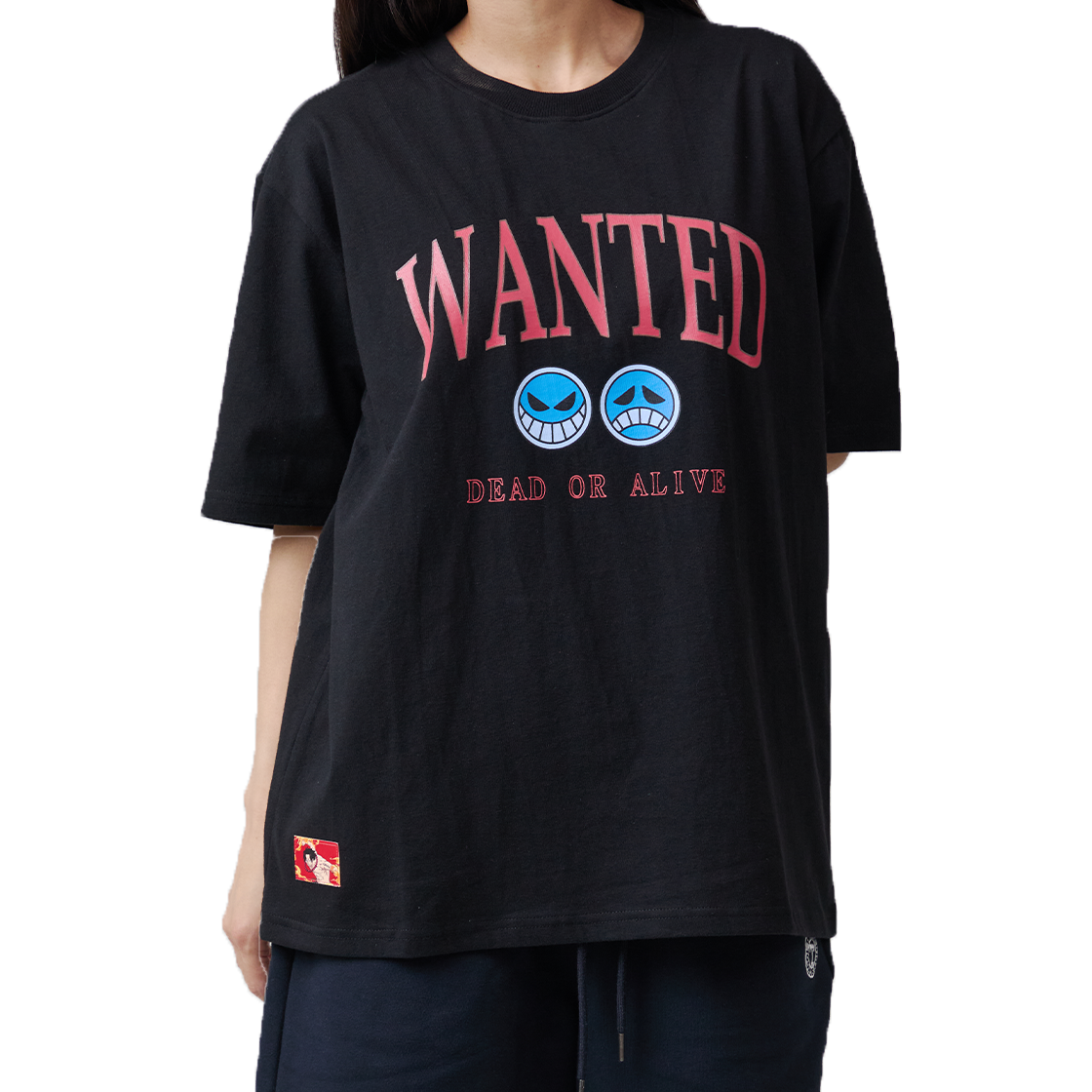 댄꼼마 x 원피스 에이스 로고 반팔 티셔츠(DANCOMMA × One Piece Ace Logo Short-Sleeve T-Shirt) - 5