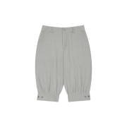 Safarispot 1/2 Cropped Barrel Sarouel Pants Gray