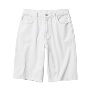 Uniqlo Denim Shorts Off White - JP