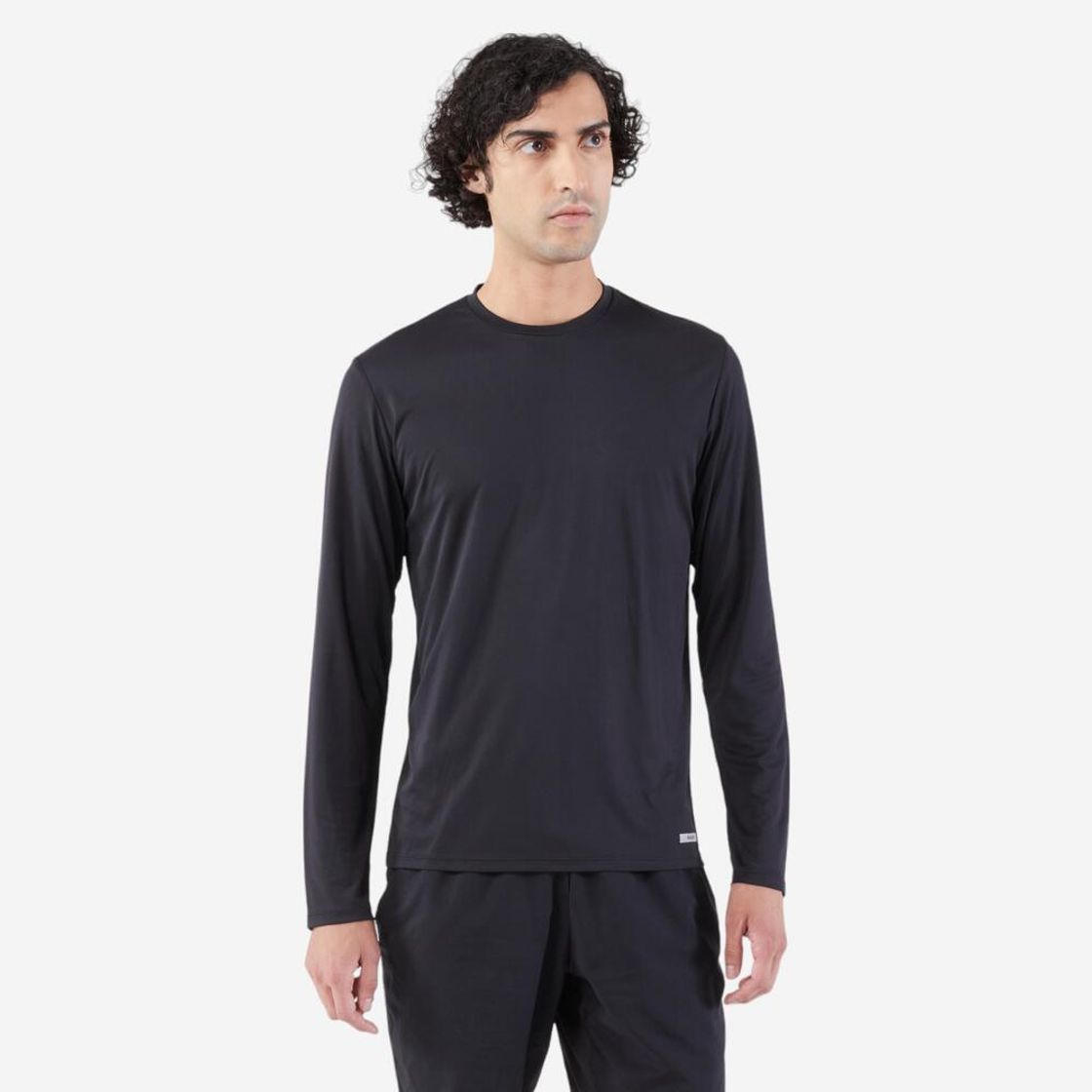 데카트론 남성 러닝 긴팔 티 런 드라이 100 스모크 블랙(DECATHLON Men's Running Long-Sleeved T-Shirt Run Dry 100 Smoke Black) - 7