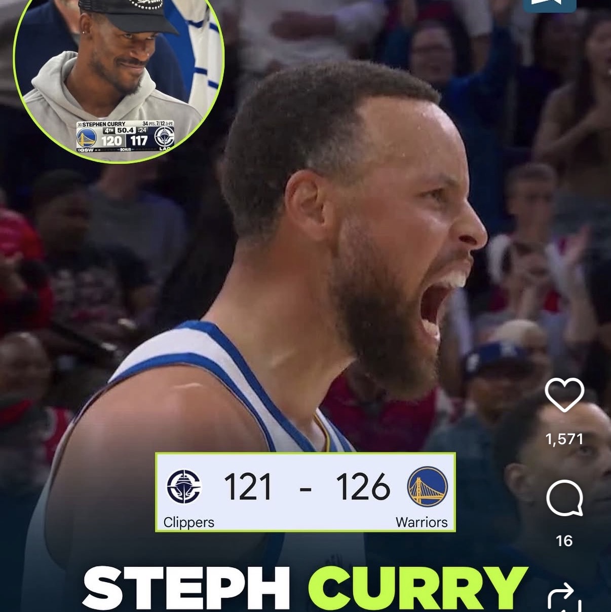 Nike Stephen Curry Golden State Warriors Association Edition 2022/23 NBA Swingman Jersey White 착용 스타일 - 1