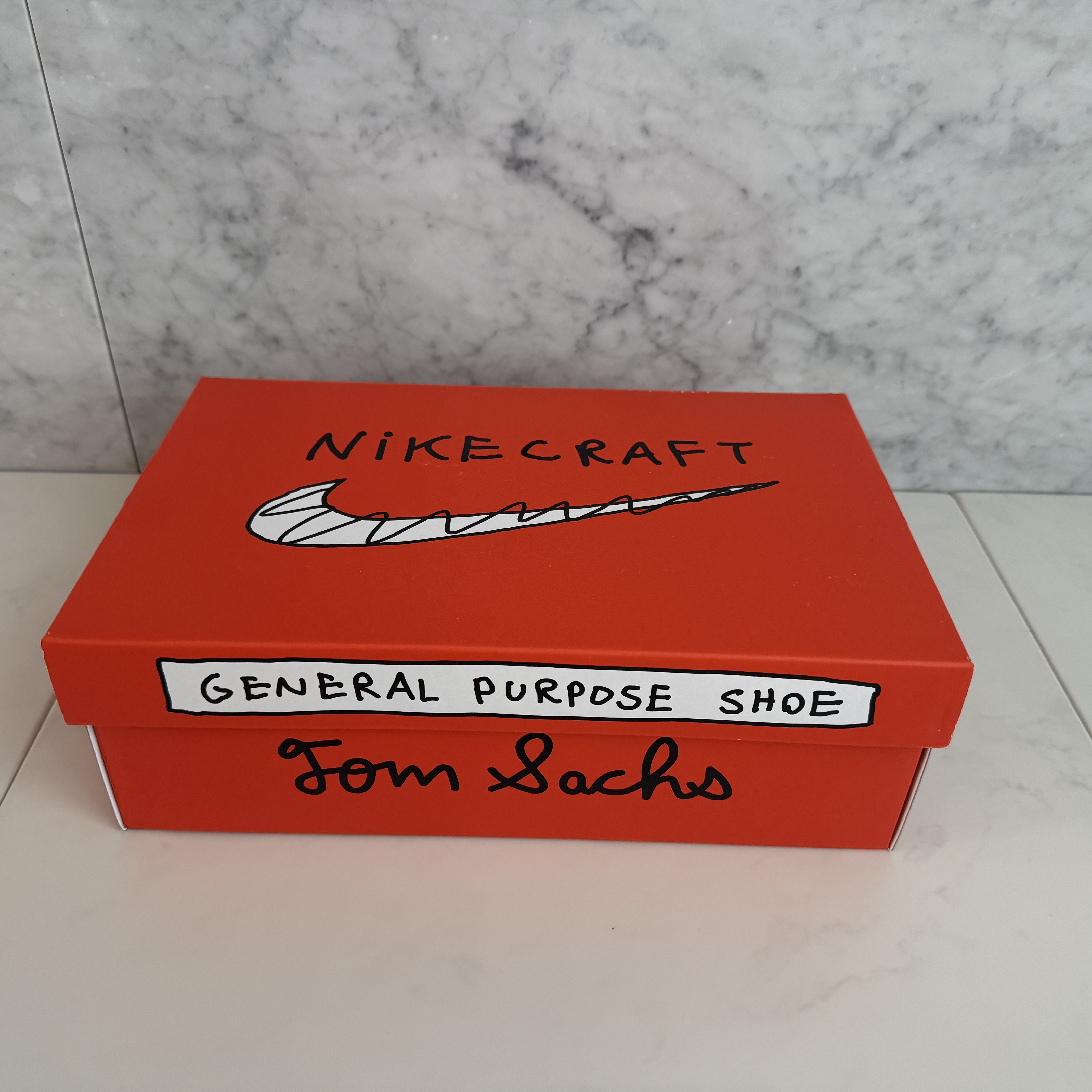 Nike x Tom Sachs General Purpose Shoe Pine Green University Gold 착용 스타일 - 1
