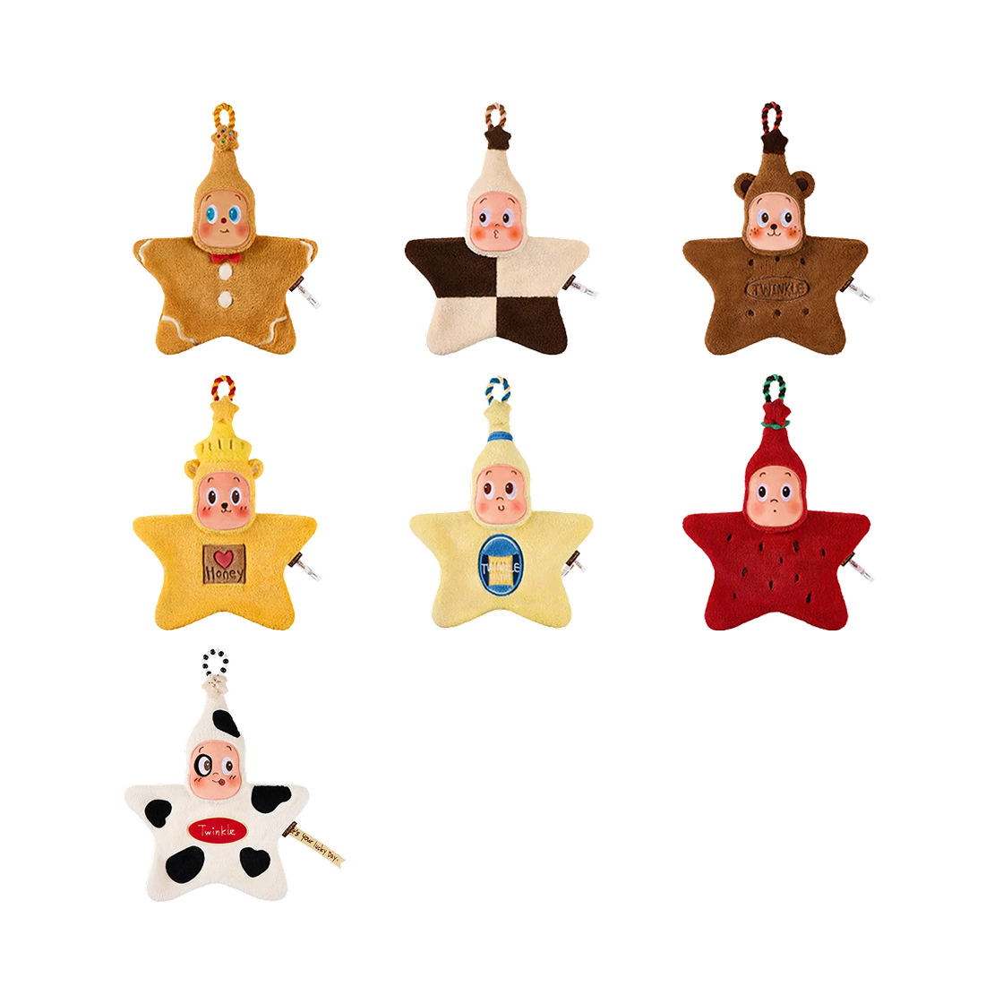 팝마트 트윙클 트윙클 문 젤라또 시리즈 타월 미개봉 랜덤박스 (1개입)(Pop Mart Moon Gelato Series Hand Towel Sealed Case (1 Blind Box)) - 2