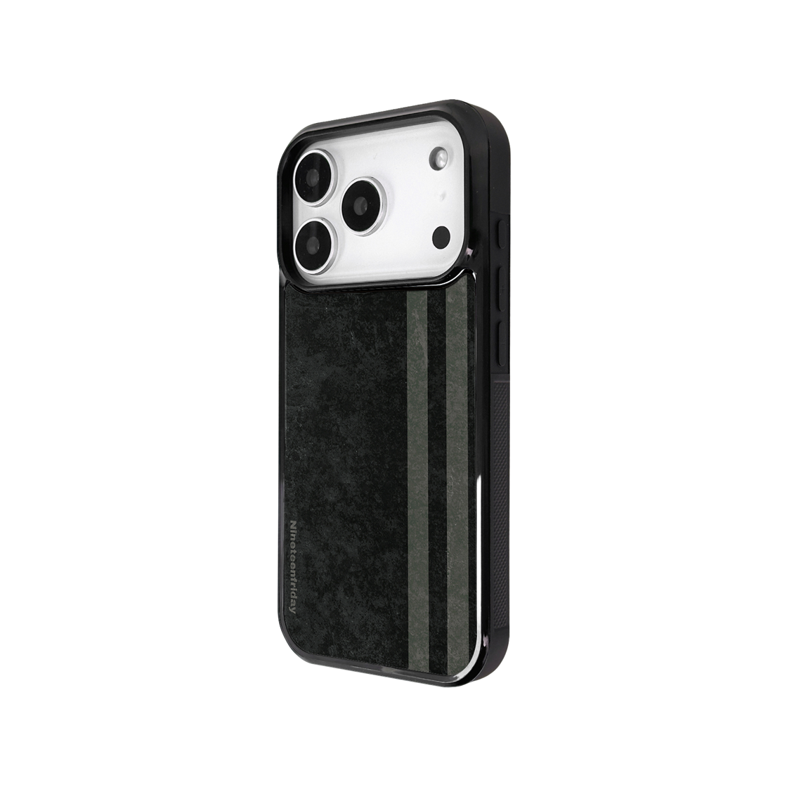 나인틴프라이데이 레거시 벨벳 라인 맥세이프 에폭시 케이스 - 블랙(NINETEENFRIDAY Legacy Velvet Line Magsafe Epoxy Case - BLACK) - 2