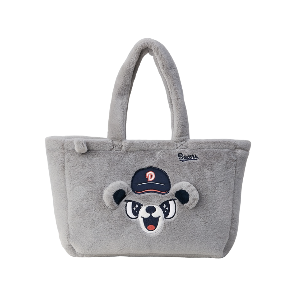 두산 베어스 복권 B상 직관 꾸꾸 도트백 그레이(Doosan Bears Lottery B Prize Watch Game in Stadium Decorate Dote Bag Grey) - 1