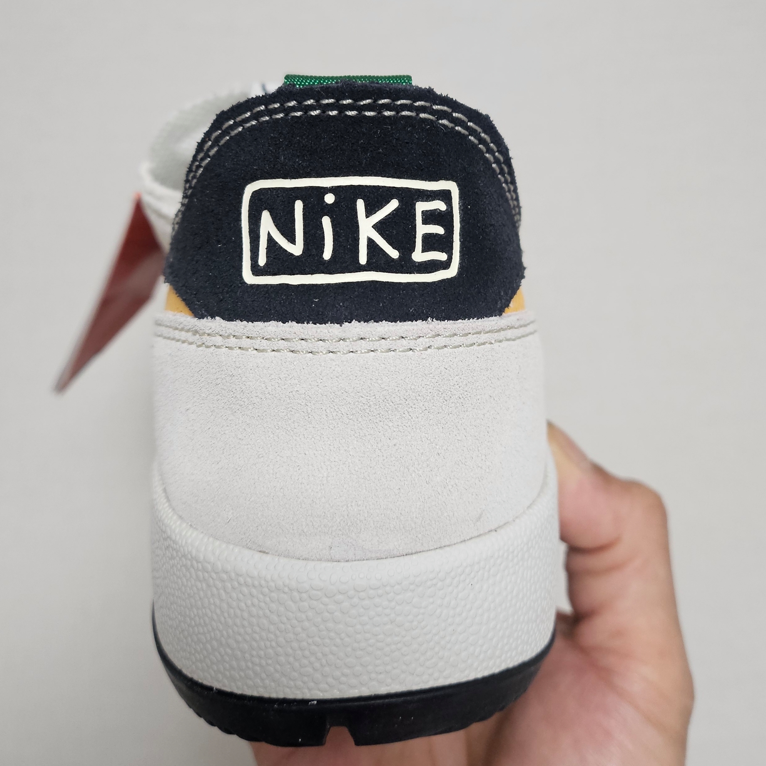 Nike x Tom Sachs General Purpose Shoe Pine Green University Gold 착용 스타일 - 3